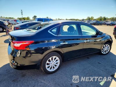 Trzecie zdjęcie samochodu z tyłu: 2019 NISSAN SENTRA SV VIN:3N1AB7AP9KY455640 - miniatura