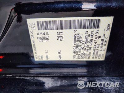 Zdjęcie 12 z 12 samochodu: 2016 NISSAN MAXIMA 3.5 S VIN:1N4AA6AP8GC424735 - miniatura