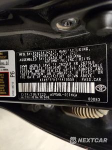 Zdjęcie 12 z 12 samochodu: 2015 TOYOTA CAMRY LE VIN:4T4BF1FK9FR479558 - miniatura