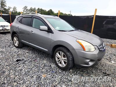 Czwarte zdjęcie samochodu z boku: 2013 NISSAN ROGUE S VIN:JN8AS5MT2DW503150 - miniatura