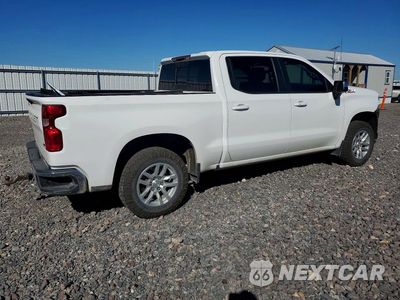 Trzecie zdjęcie samochodu z tyłu: 2020 CHEVROLET SILVERADO K1500 LT VIN:3GCUYDED4LG231531 - miniatura