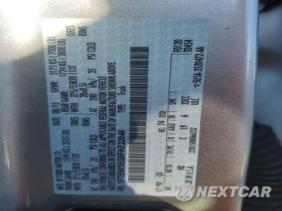 Zdjęcie 13 z 13 samochodu: 2015 FORD F150 SUPERCREW VIN:1FTEW1EG5FKE22648 - miniatura