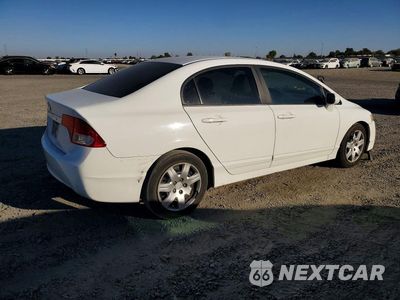 Trzecie zdjęcie samochodu z tyłu: 2010 HONDA CIVIC LX VIN:19XFA1F5XAE075166 - miniatura
