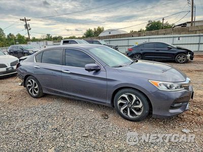 Czwarte zdjęcie samochodu z boku: 2016 HONDA ACCORD EXL VIN:1HGCR2F84GA116691 - miniatura