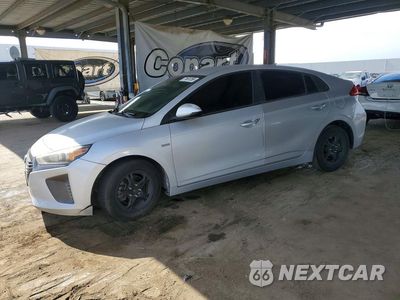 2018 HYUNDAI IONIQ BLUE KMHC65LCXJU076605 - główne zdjęcie licytacji z USA - miniatura