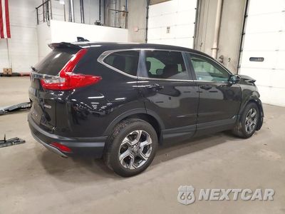 Trzecie zdjęcie samochodu z tyłu: 2018 HONDA CR-V EXL VIN:5J6RW2H86JL034837 - miniatura