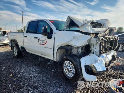 Czwarte zdjęcie samochodu z boku: 2022 CHEVROLET SILVERADO K2500 HEAVY DUTY VIN:1GC5YLE76NF213268 - miniatura