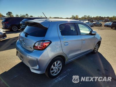 Trzecie zdjęcie samochodu z tyłu: 2021 MITSUBISHI MIRAGE ES VIN:ML32AUHJ9MH008652 - miniatura