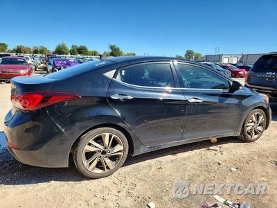 Trzecie zdjęcie samochodu z tyłu: 2014 HYUNDAI ELANTRA LIMITED VIN:5NPDH4AE9EH534734 - miniatura