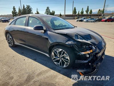 Czwarte zdjęcie samochodu z boku: 2025 HYUNDAI IONIQ 6 SEL VIN:KMHM34AA6SA083045 - miniatura