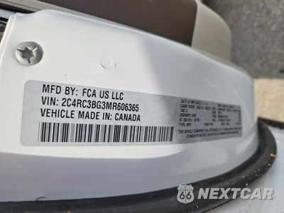 Zdjęcie 13 z 13 samochodu: 2021 CHRYSLER PACIFICA TOURING L VIN:2C4RC3BG3MR606365 - miniatura