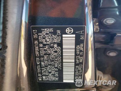 Zdjęcie 12 z 12 samochodu: 2013 TOYOTA PRIUS C ONE VIN:JTDKDTB3XD1043959 - miniatura
