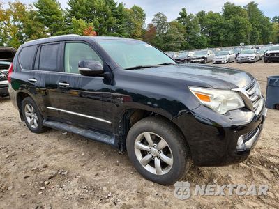 Czwarte zdjęcie samochodu z boku: 2012 LEXUS GX 460 PREMIUM VIN:JTJJM7FX0C5035759 - miniatura