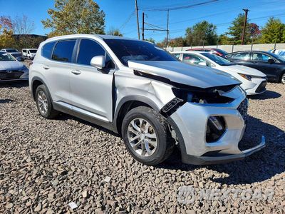 Czwarte zdjęcie samochodu z boku: 2019 HYUNDAI SANTA FE SE VIN:5NMS2CAD3KH080564 - miniatura