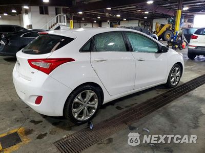Trzecie zdjęcie samochodu z tyłu: 2014 HYUNDAI ELANTRA GT BASE VIN:KMHD35LH8EU218268 - miniatura