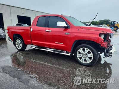 Czwarte zdjęcie samochodu z boku: 2016 TOYOTA TUNDRA SR5 VIN:5TFRW5F15GX201901 - miniatura