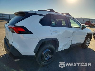 Trzecie zdjęcie samochodu z tyłu: 2020 TOYOTA RAV4 LE VIN:2T3K1RFV3LW087728 - miniatura
