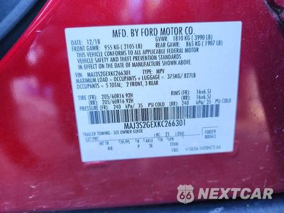 Zdjęcie 14 z 14 samochodu: 2019 FORD ECOSPORT SE VIN:MAJ3S2GEXKC266301 - miniatura