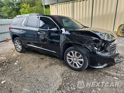 Czwarte zdjęcie samochodu z boku: 2018 CHEVROLET TRAVERSE PREMIER VIN:1GNERKKW7JJ103525 - miniatura