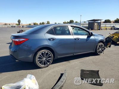 Trzecie zdjęcie samochodu z tyłu: 2016 TOYOTA COROLLA S PLUS VIN:2T1BURHE4GC616480 - miniatura