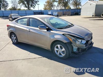 Czwarte zdjęcie samochodu z boku: 2014 HYUNDAI ELANTRA SE VIN:5NPDH4AE1EH485934 - miniatura