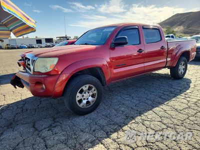 2007 TOYOTA TACOMA DOUBLE CAB PRERUNNER LONG BED 5TEKU72N37Z352031 - główne zdjęcie licytacji z USA - miniatura