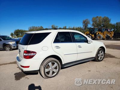 Trzecie zdjęcie samochodu z tyłu: 2011 MERCEDES-BENZ ML 350 4MATIC VIN:4JGBB8GB5BA724140 - miniatura