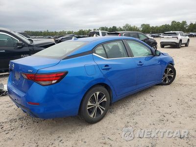 Trzecie zdjęcie samochodu z tyłu: 2022 NISSAN SENTRA SV VIN:3N1AB8CV7NY269164 - miniatura