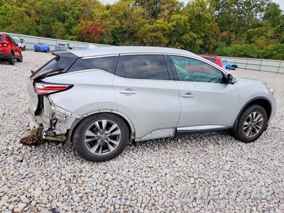 Trzecie zdjęcie samochodu z tyłu: 2017 NISSAN MURANO SL VIN:5N1AZ2MH3HN173611 - miniatura