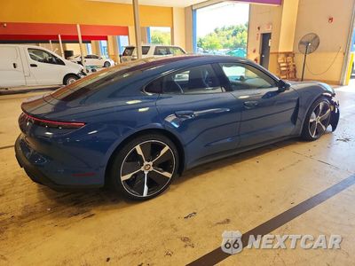 Trzecie zdjęcie samochodu z tyłu: 2022 PORSCHE TAYCAN VIN:WP0AA2Y16NSA10671 - miniatura