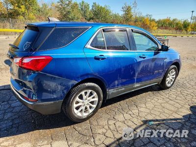 Trzecie zdjęcie samochodu z tyłu: 2019 CHEVROLET EQUINOX LT VIN:3GNAXJEV5KL346455 - miniatura