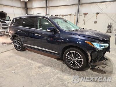 Czwarte zdjęcie samochodu z boku: 2019 INFINITI QX60 LUXE VIN:5N1DL0MM4KC566682 - miniatura
