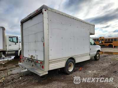 Trzecie zdjęcie samochodu z tyłu: 2007 FORD E450 BOX TRUCK VIN:1FDXE45S37DB14610 - miniatura