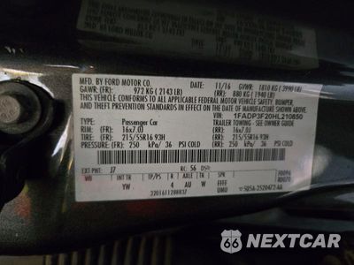Zdjęcie 12 z 12 samochodu: 2017 FORD FOCUS SE VIN:1FADP3F20HL210850 - miniatura