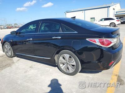 Drugie zdjęcie samochodu z przodu: 2015 HYUNDAI SONATA HYBRID LIMITED VIN:KMHEC4A44FA136748 - miniatura