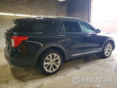 Trzecie zdjęcie samochodu z tyłu: 2024 FORD EXPLORER PLATINUM VIN:1FM5K8HC1RGA63718 - miniatura