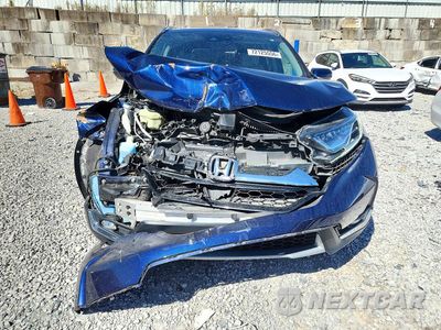 Piąte zdjęcie samochodu w środku: 2017 HONDA CR-V TOURING VIN:5J6RW1H95HL011594 - miniatura