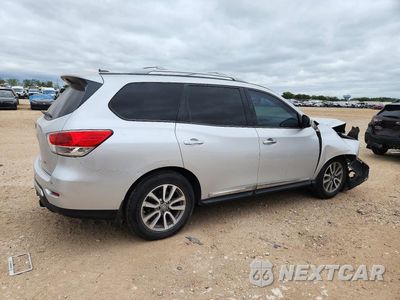 Trzecie zdjęcie samochodu z tyłu: 2014 NISSAN PATHFINDER SL VIN:5N1AR2MN7EC642048 - miniatura