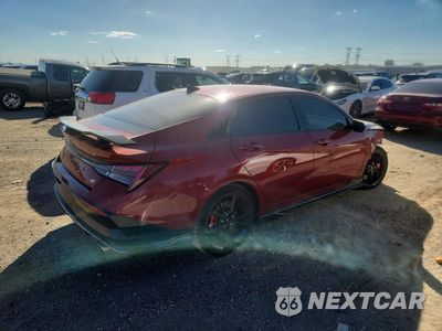 Trzecie zdjęcie samochodu z tyłu: 2025 HYUNDAI ELANTRA N BASE VIN:KMHLW4DK9SU028580 - miniatura