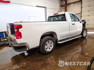 Trzecie zdjęcie samochodu z tyłu: 2025 CHEVROLET SILVERADO C1500 VIN:3GCNAAED6SG392713 - miniatura