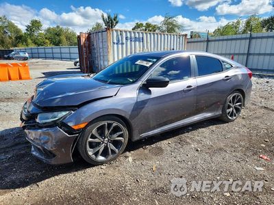 2019 HOND CIVIC COUPE 2HGFC2F81KH509945 - główne zdjęcie licytacji z USA - miniatura