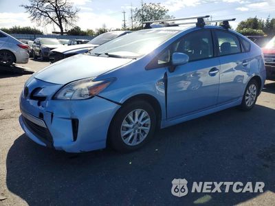 2014 TOYOTA PRIUS PLUG-IN HYBRID BASE JTDKN3DPXE3055919 - główne zdjęcie licytacji z USA - miniatura