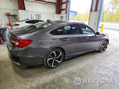 Trzecie zdjęcie samochodu z tyłu: 2020 HONDA ACCORD SPORT VIN:1HGCV2F37LA003070 - miniatura