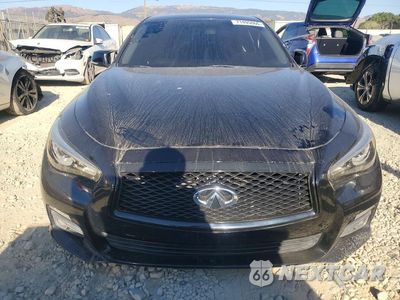 Piąte zdjęcie samochodu w środku: 2015 INFINITI Q50 BASE VIN:JN1BV7AP2FM358915 - miniatura