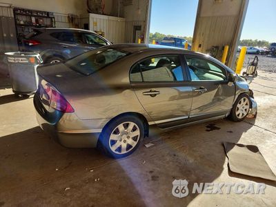 Trzecie zdjęcie samochodu z tyłu: 2007 HONDA CIVIC LX VIN:1HGFA16557L094242 - miniatura