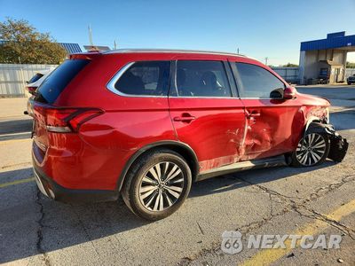 Trzecie zdjęcie samochodu z tyłu: 2019 MITSUBISHI OUTLANDER SE VIN:JA4AD3A3XKZ035477 - miniatura