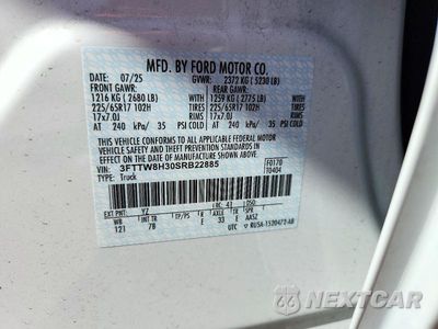Zdjęcie 13 z 13 samochodu: 2025 FORD MAVERICK XLT VIN:3FTTW8H30SRB22885 - miniatura
