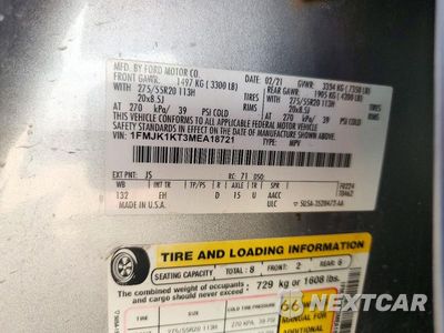 Zdjęcie 13 z 13 samochodu: 2021 FORD EXPEDITION MAX LIMITED VIN:1FMJK1KT3MEA18721 - miniatura
