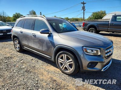 Czwarte zdjęcie samochodu z boku: 2020 MERCEDES-BENZ GLB 250 4MATIC VIN:WDC4M4HB5LW001109 - miniatura