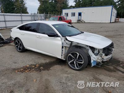 Czwarte zdjęcie samochodu z boku: 2022 HONDA ACCORD HYBRID SPORT VIN:1HGCV3F25NA039694 - miniatura